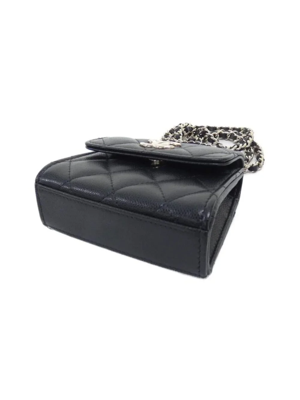 Chanel Chain Clutch Black